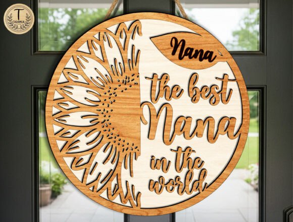 Best Nana Ever SVG for Home Decor & Blog Graphics