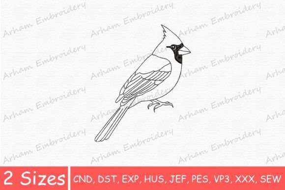 Cardinal Bird: A Designer’s Review for Real Embroidery Projects