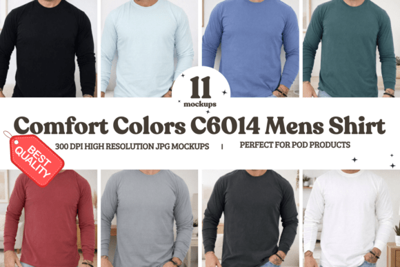 Comfort Colors C6014 Mens Mockup Bundle Review