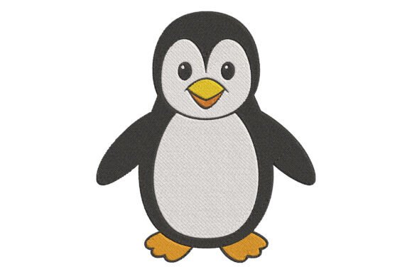 Cute Penguin Embroidery Design: A Baby Animals Asset Review
