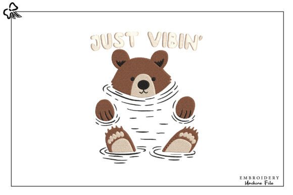Funny Bear Embroidery Design: A Baby Animals Asset Review