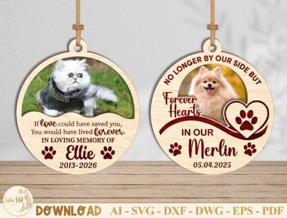 Pet Memorial Ornament SVG: A Brand Review