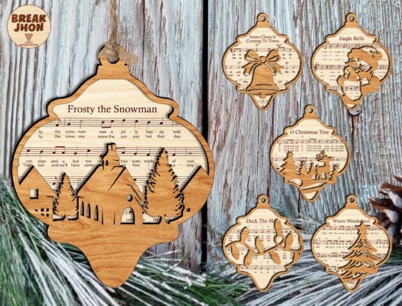 Review: Christmas Carol Ornament SVG Bundle