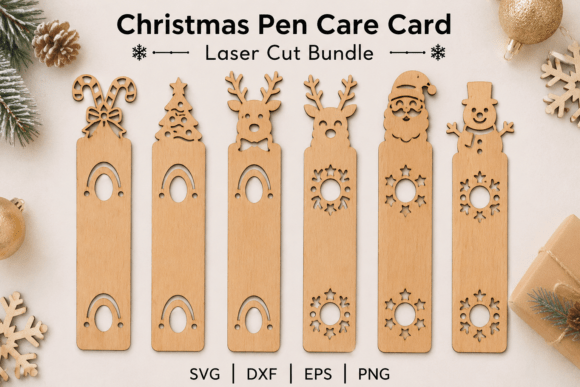 Review: Christmas Pen Care Card SVG Bundle for Winter Amp