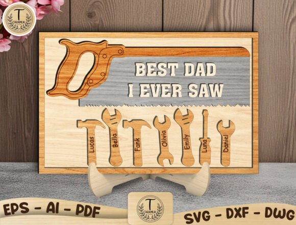 Review: Personalized Fathers Day Laser Cut SVG
