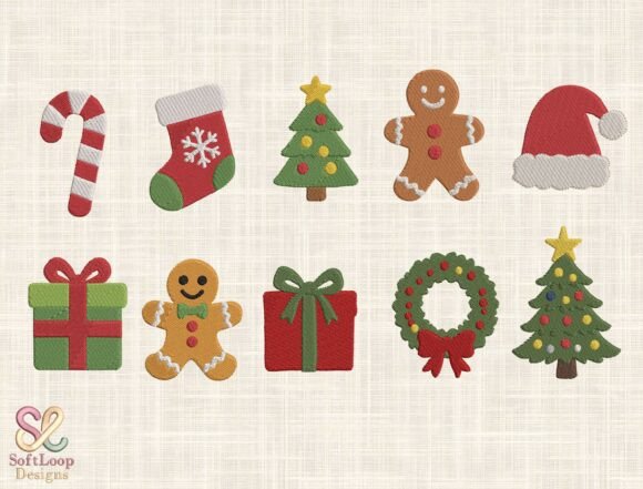 Reviewing the Festive Christmas Embroidery Design