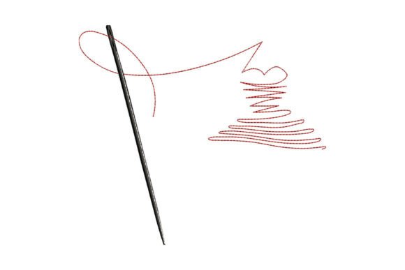 Sewing Needle Tree Embroidery for Fashion Amp Blogs