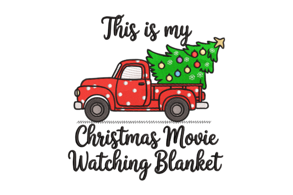 Vintage Red Truck: A Christmas Branding Asset